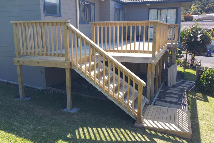 new deck snells beach matakana warkworth rodney builder renovation projects