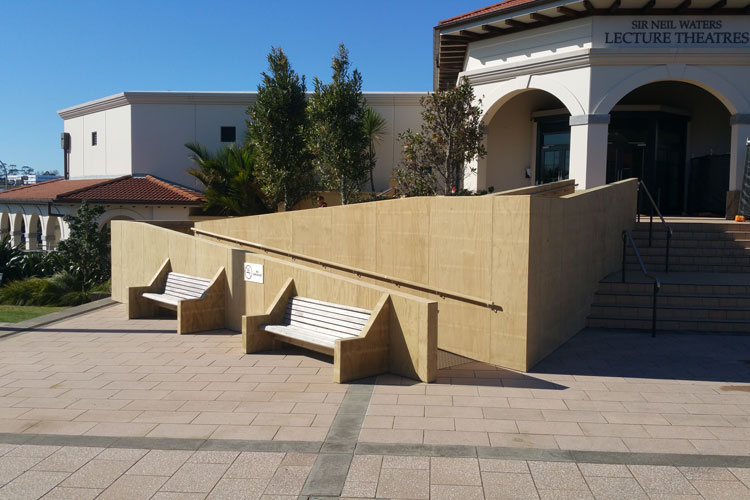 new wheelchair ramp access built by Renovation Projects